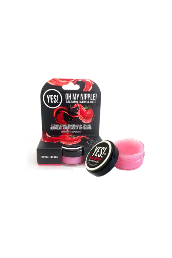 Balsamo Estimulante Oh my nipple! sabor frutilla