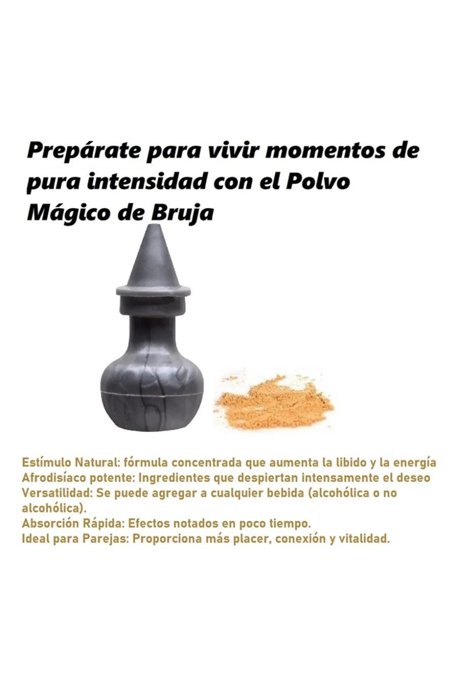 Afrodisiaco Polvo de brujas
