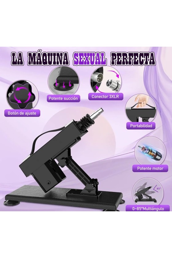 Fuck Machine Automatica 6 Accesorios 220V