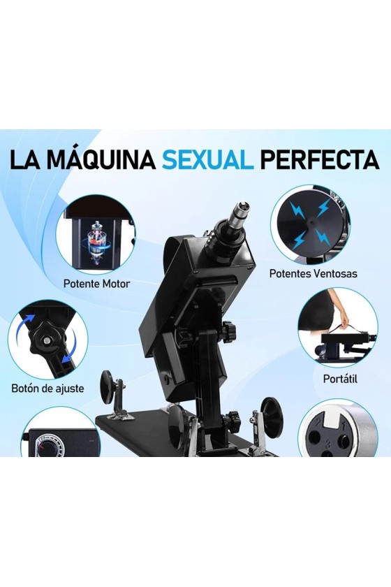Fuck Machine Automatica 8 Accesorios 220V
