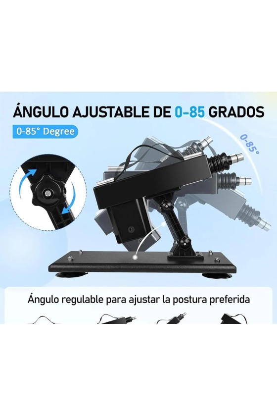 Fuck Machine Automatica 8 Accesorios 220V