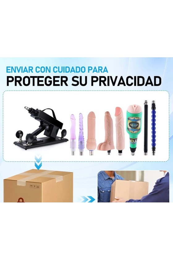 Fuck Machine Automatica 8 Accesorios 220V