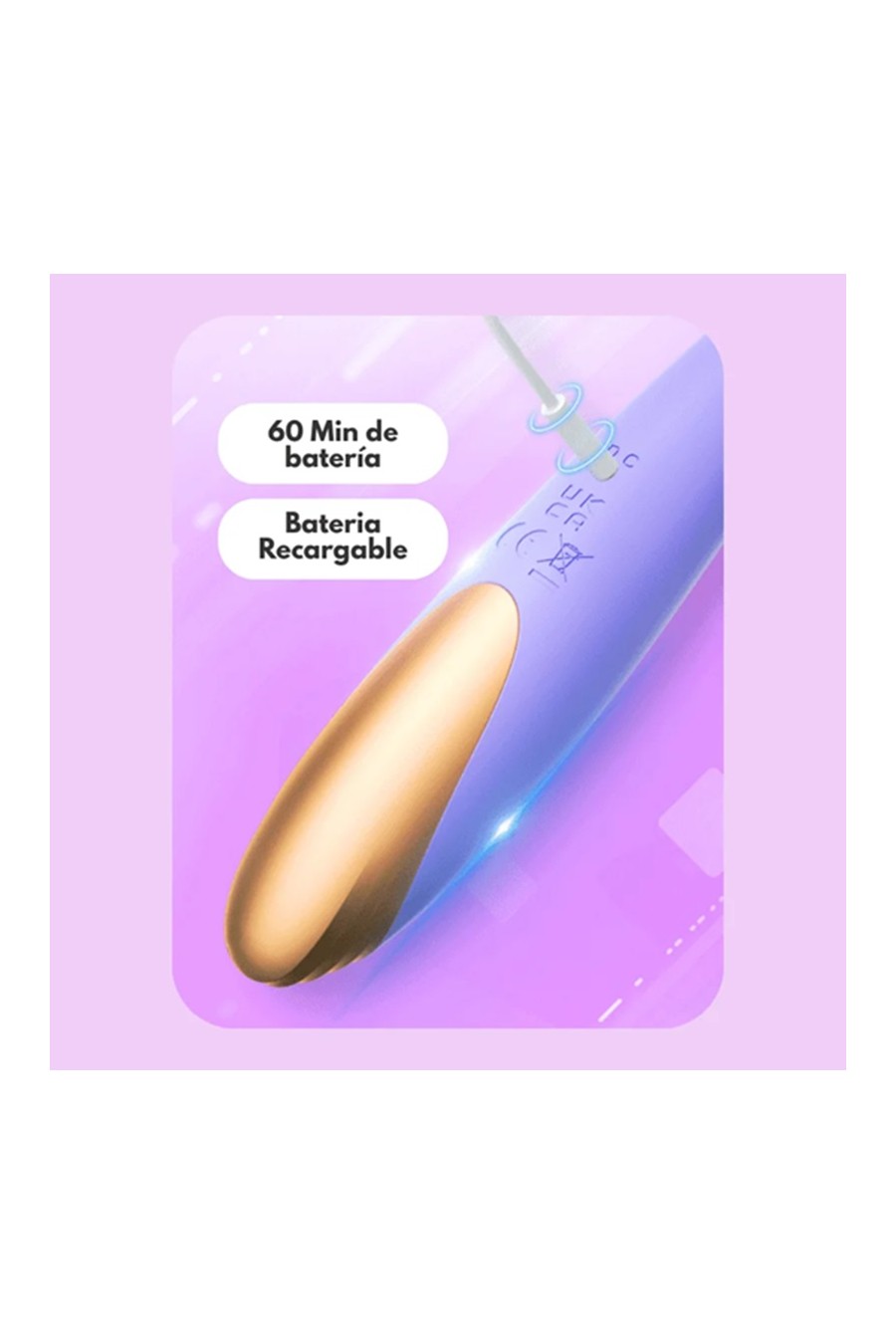 Vibrador doble Skinny LILO Love Vibrator Recargable Usb