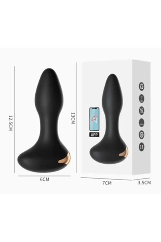 Plug vibrador con APP Milan LILO Recargable Plug vibrador con APP Milan LILO Recargable