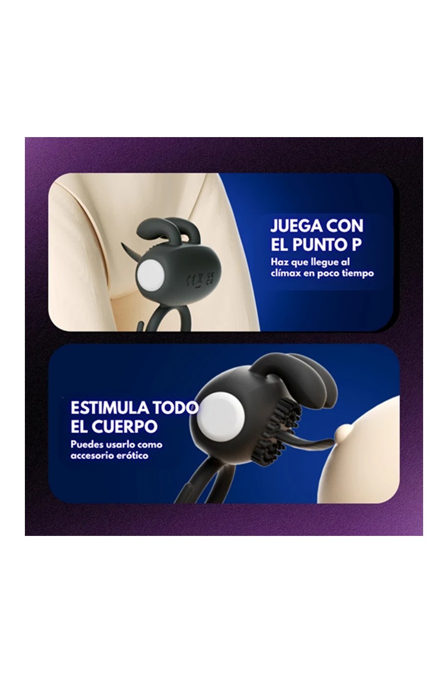 Anillo Vibrador  Ajustable Bosco LILO