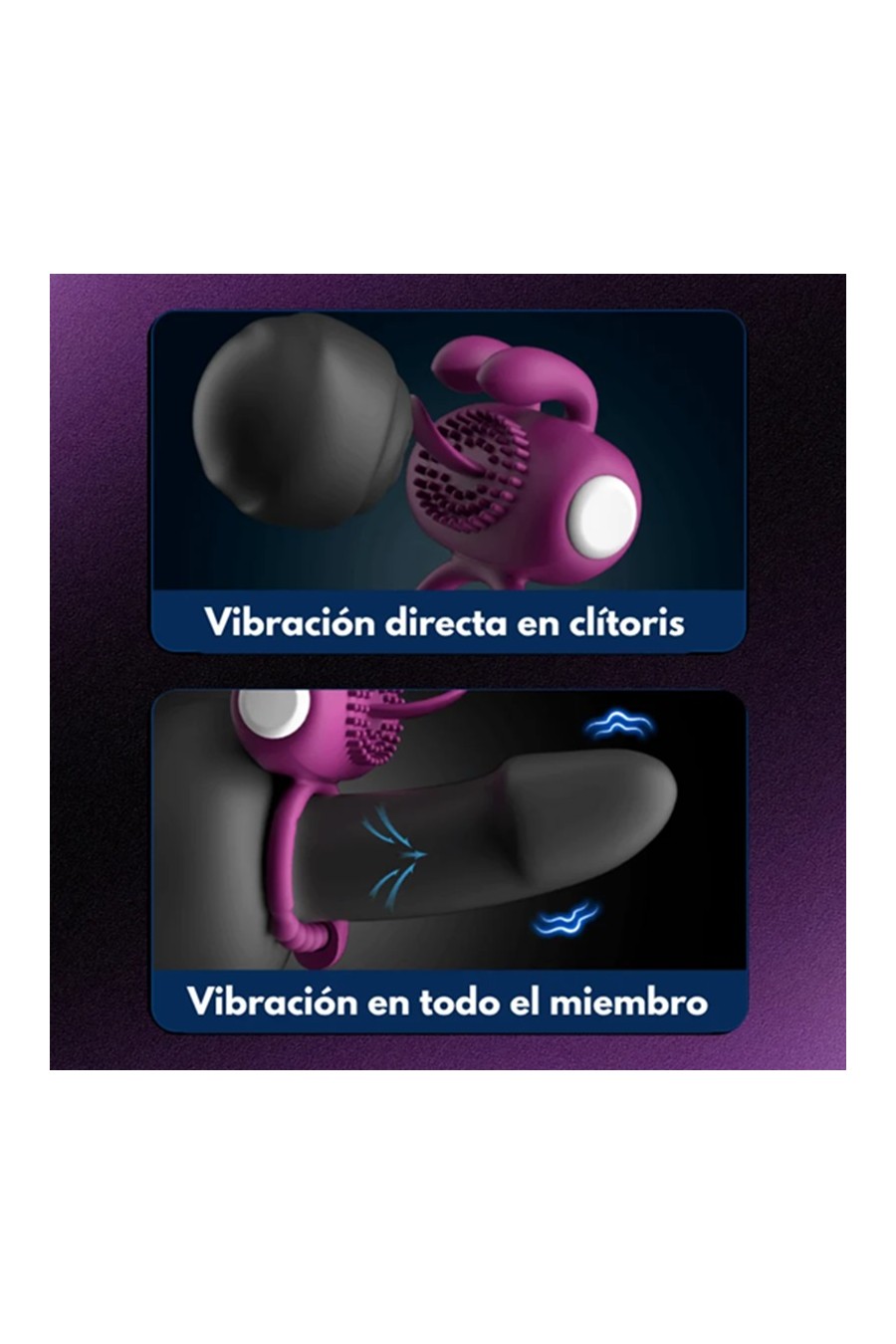 Anillo Vibrador  Ajustable Bosco LILO