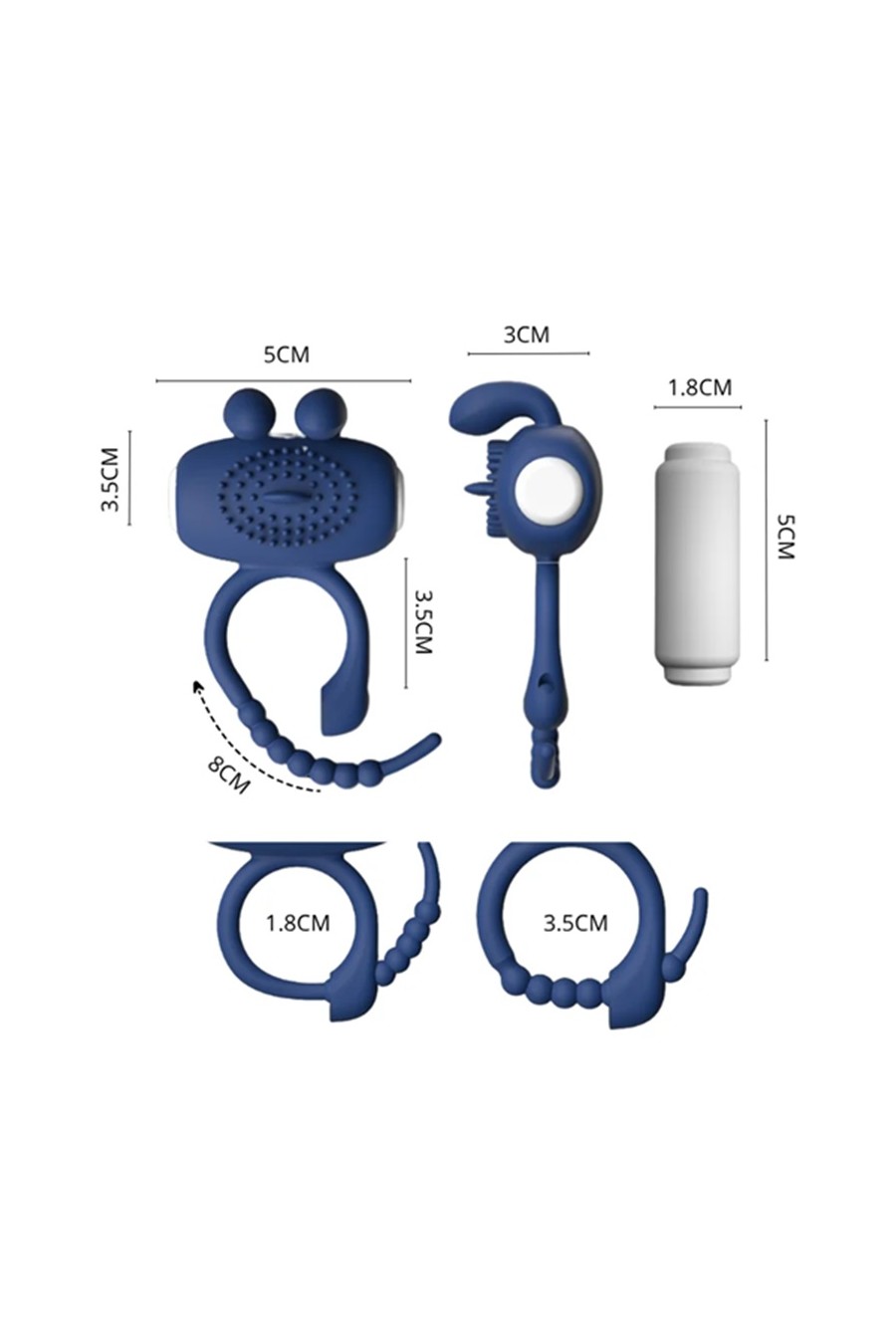 Anillo Vibrador  Ajustable Bosco LILO