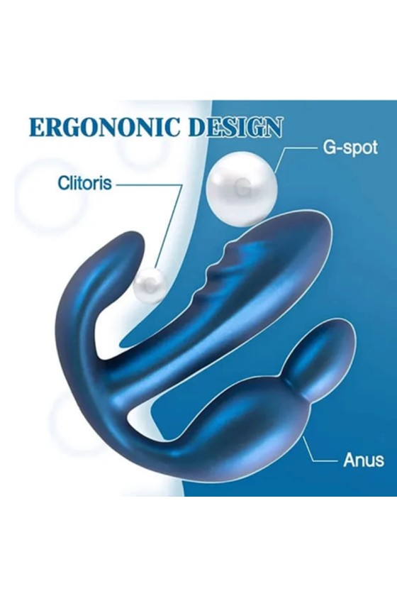 Vibrador doble a control Remoto Bali