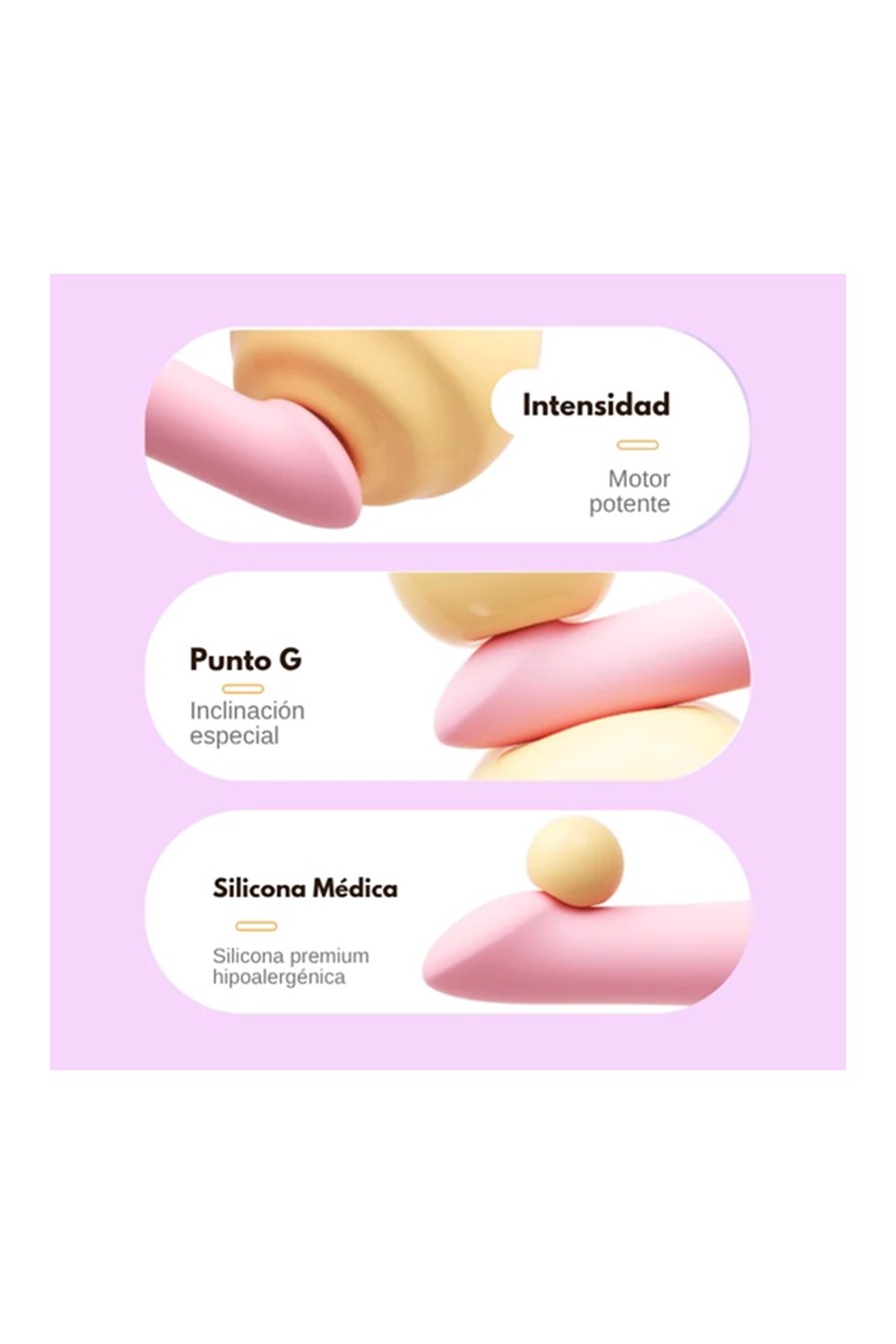 Vibrador Mini Nina LILO Recargable USB