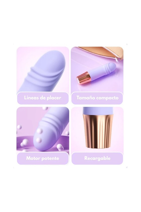 Vibrador Mini Mori LILO Recargable USB Vibrador Mini Mori LILO Recargable USB