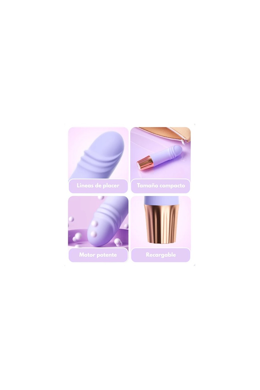 Vibrador Mini Mori LILO Recargable USB