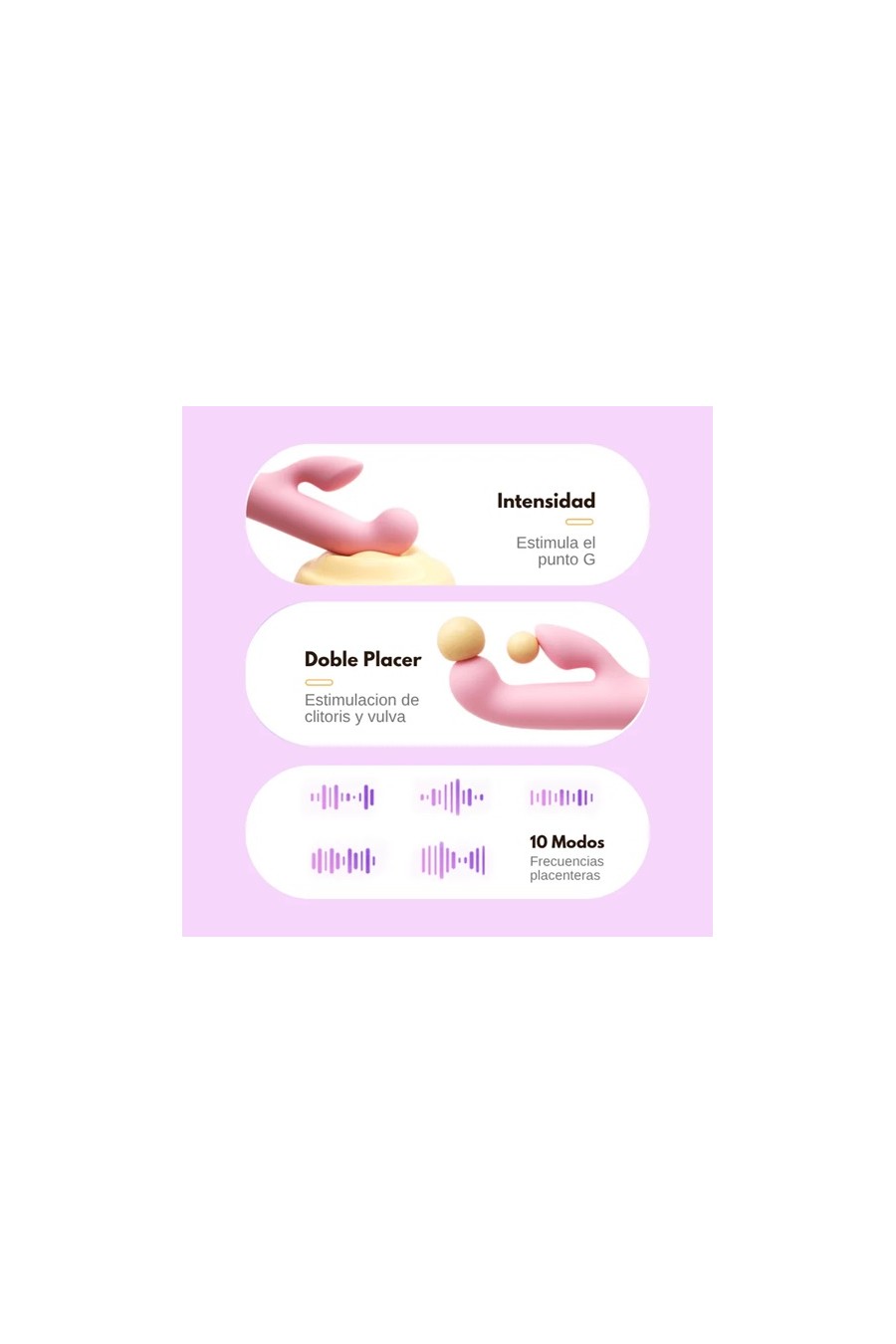 Vibrador Mini Jin LILO Recargable USB