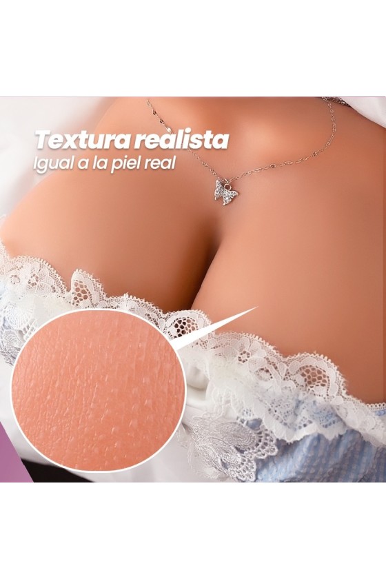 NATALIE – Masturbador de Doble Entrada con Forma de Pechos