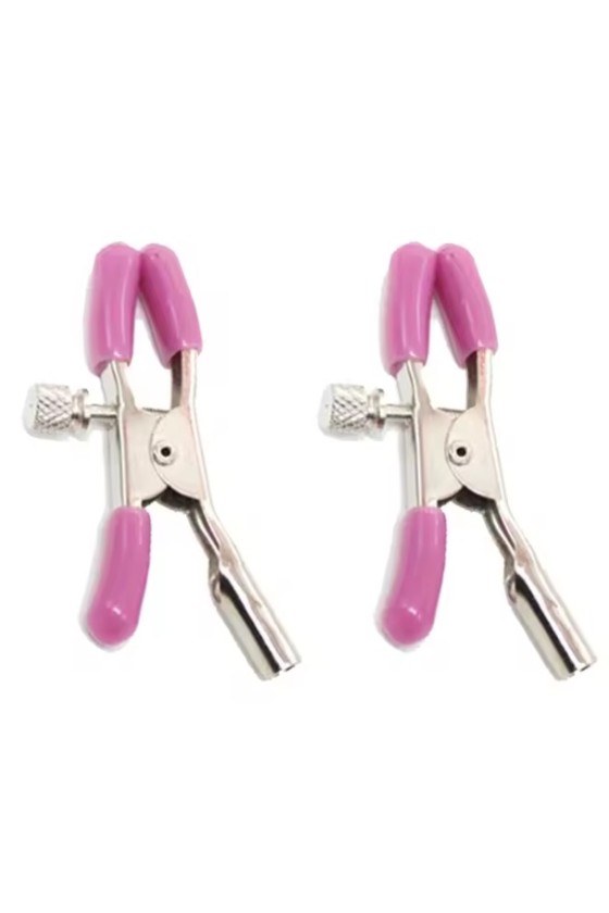 Pinzas Pezones metalica Ajustable