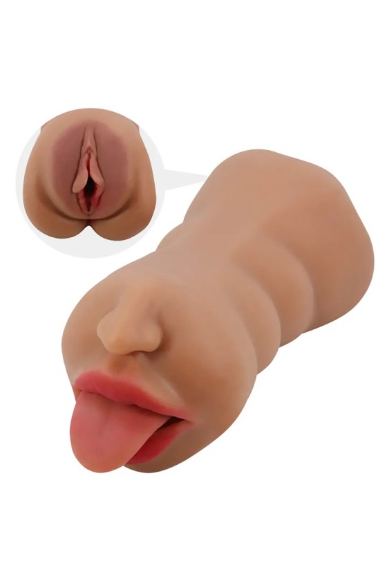 Masturbador SARAH Doble Entrada Boca-Vagina Masturbador SARAH Doble Entrada Boca-Vagina