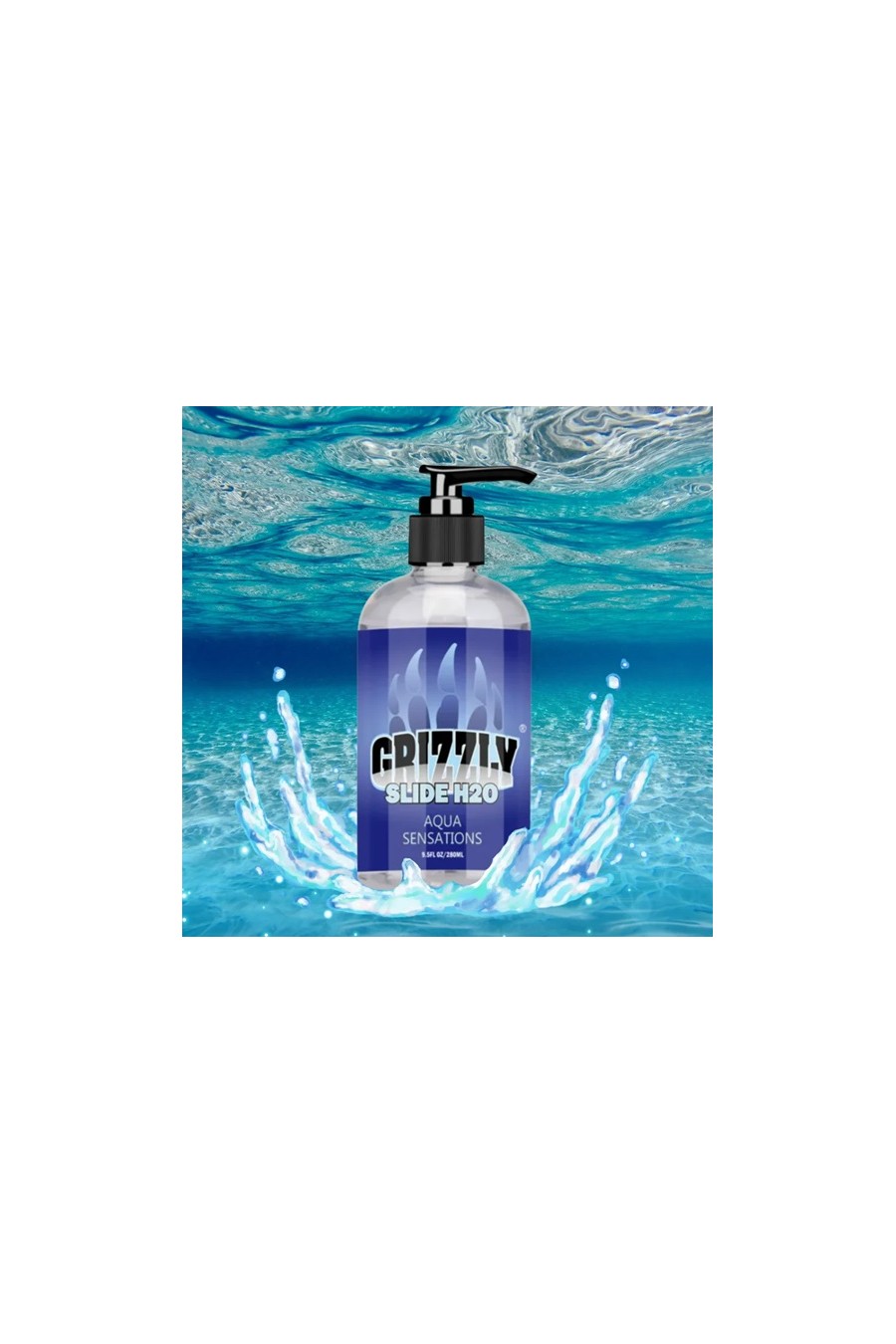 Lubricante Neutro H2O GRIZZLY 120ML base agua