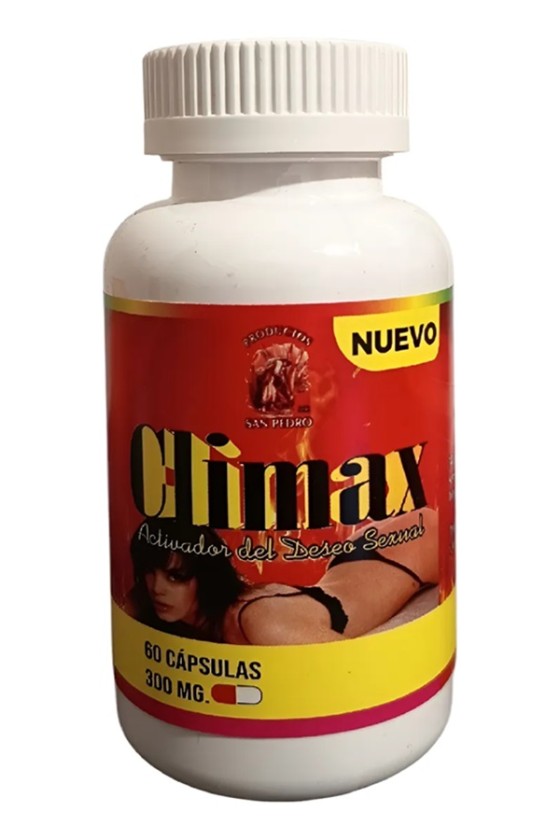 Capsulas Estimulante Sexual Femenina Climax Sin Sabor