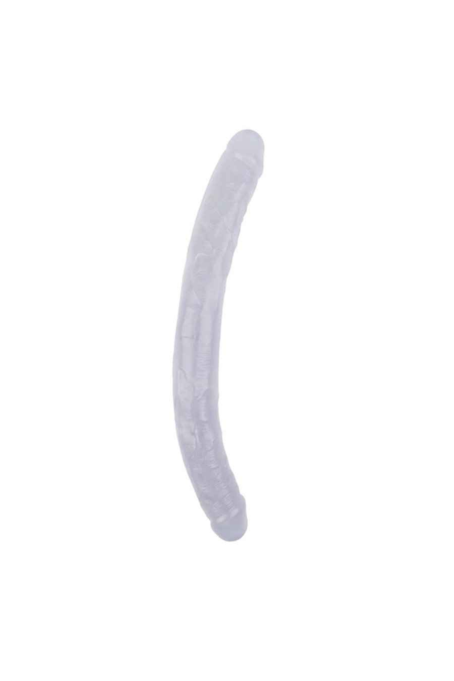 Dildo doble Glen McQ Hi-Rubber 32,5 cm CHISA Transparente