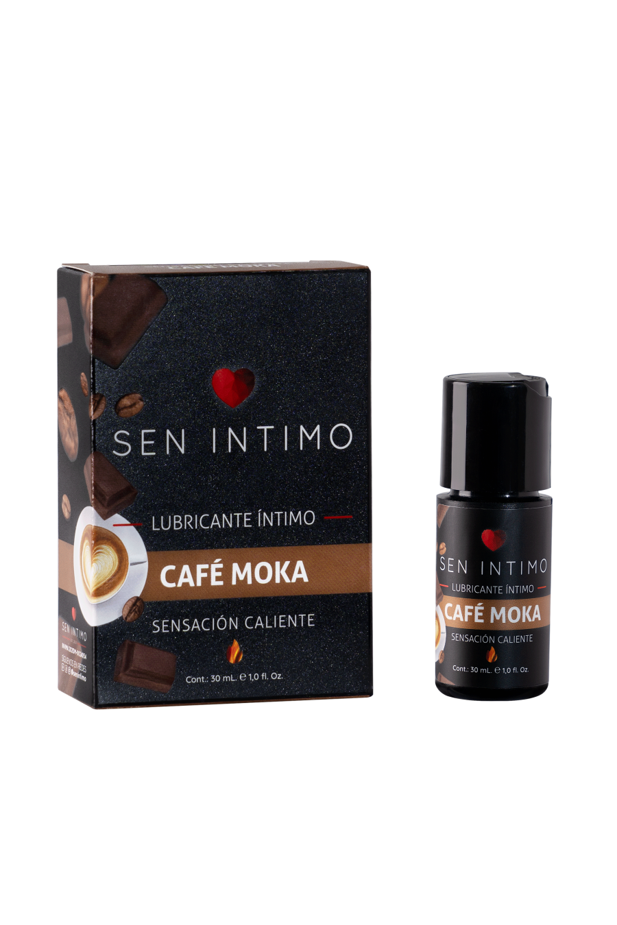 Gel Lubricante Sabor Cafe Moka – Efecto Calor Sen Intimo