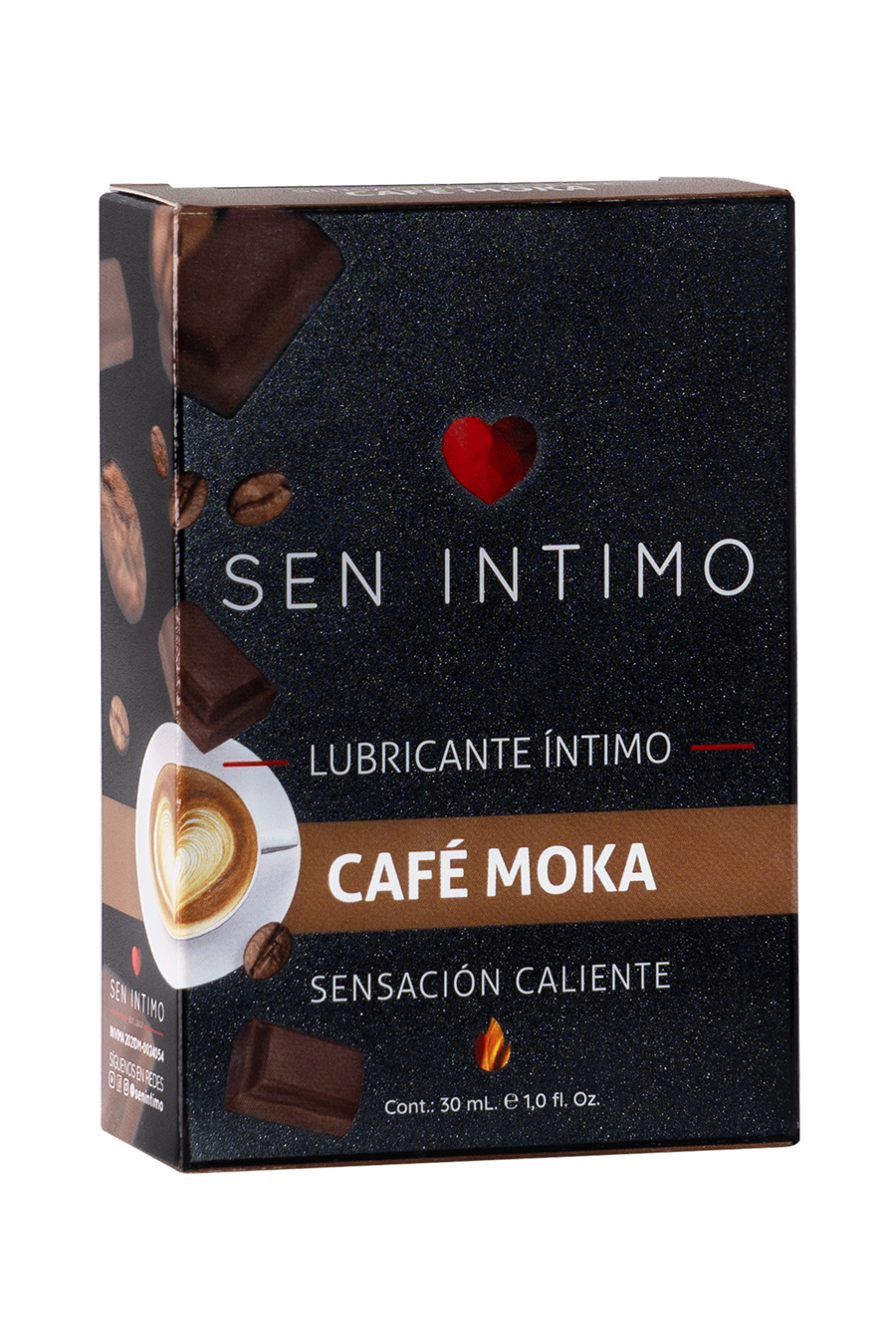Gel Lubricante Sabor Cafe Moka – Efecto Calor Sen Intimo