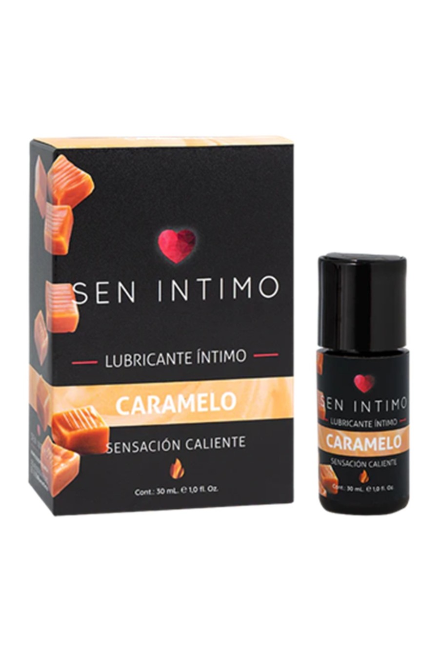 Lubricante Sabor Caramelo – Efecto Calor Sen Intimo