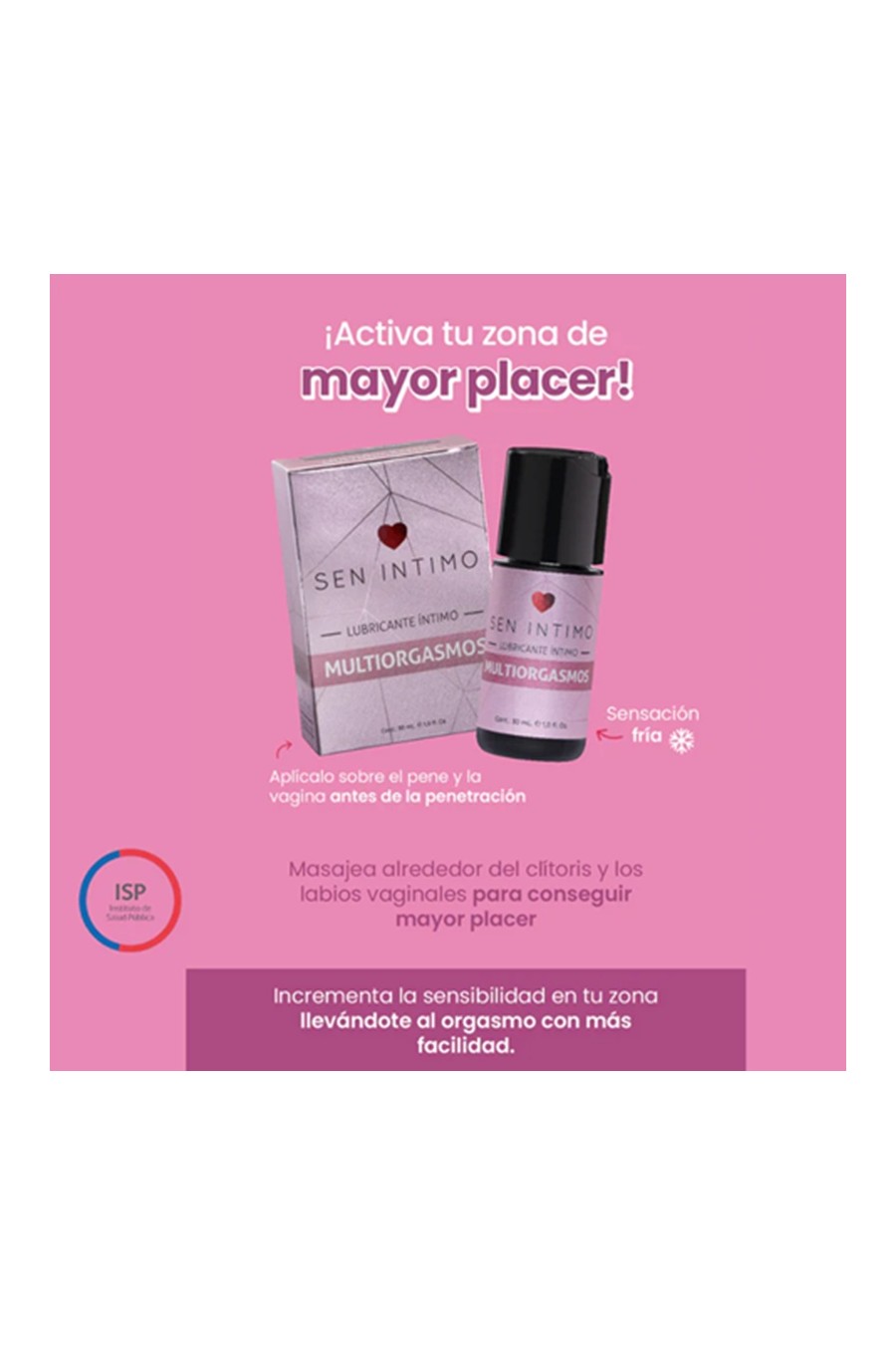 Gel Lubricante Electrizante Multisensorial – Efecto Vibrante 5ml