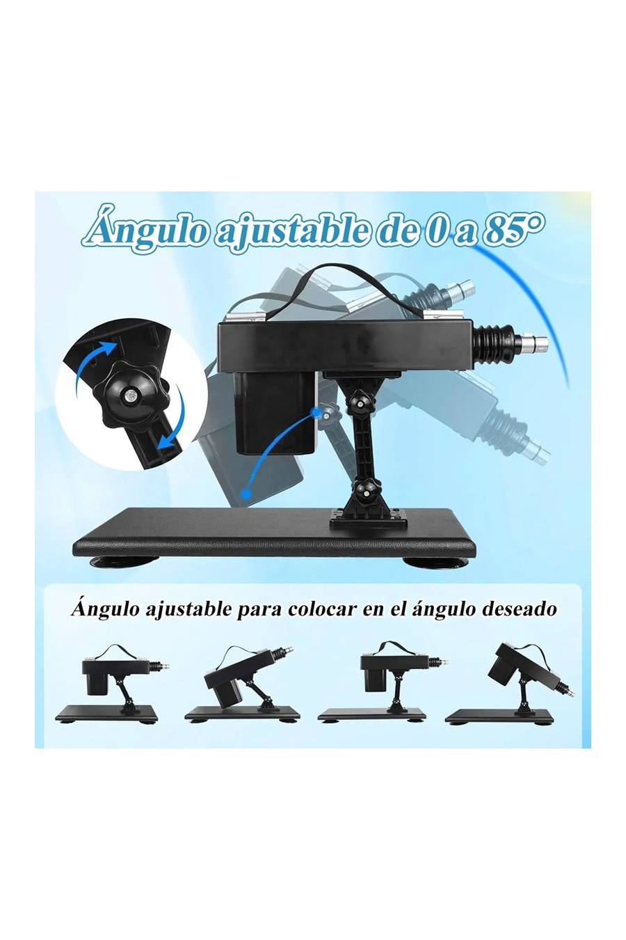 Fuck Machine APP Automatica 10 Accesorios Control Remoto