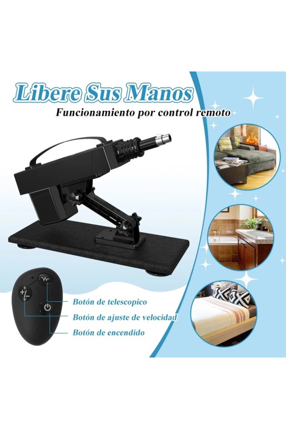 Fuck Machine APP Automatica 10 Accesorios Control Remoto