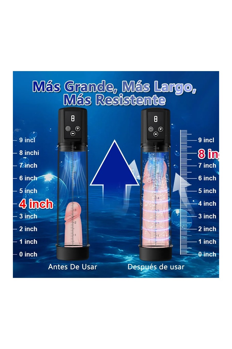 Bomba Vacio Recargable Automatica USB
