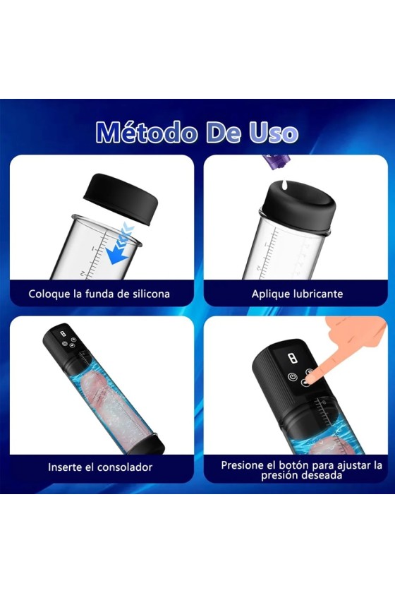 Bomba Vacio Recargable Automatica USB