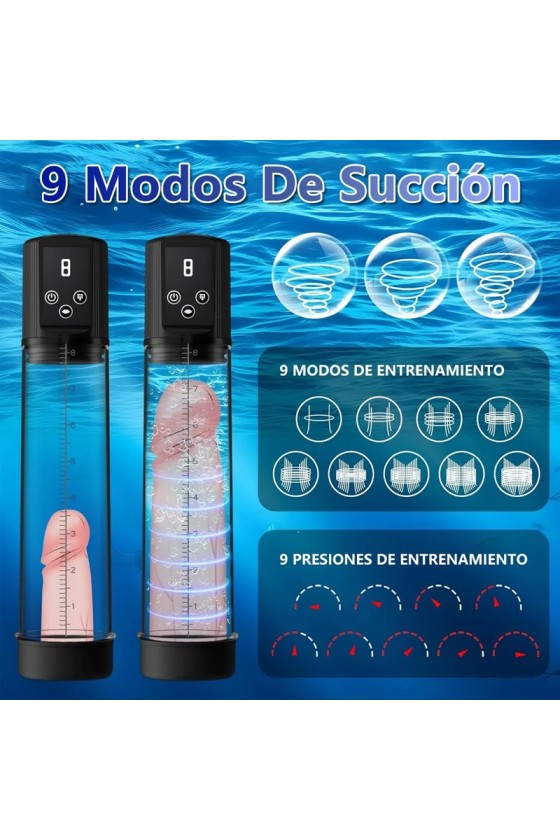 Bomba Vacio Recargable Automatica USB