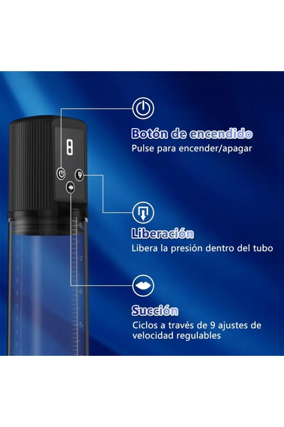 Bomba Vacio Recargable Automatica USB