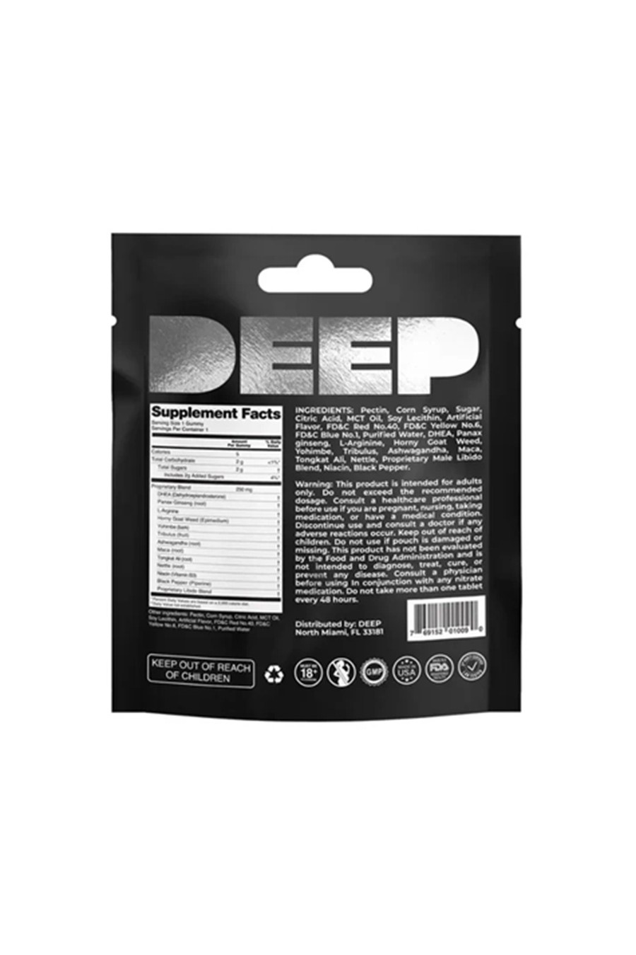 Gomita Deep - para ellos Made In USA