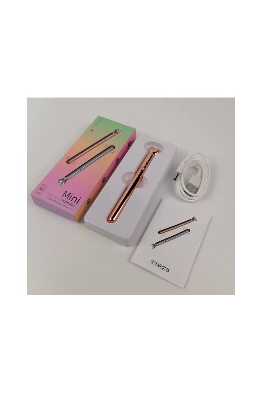 Mini Vibrador Anal Recargable Usb