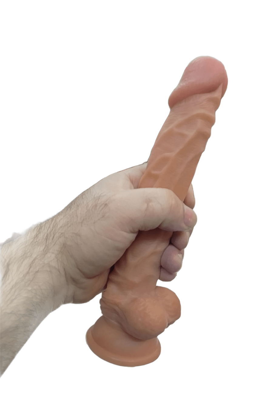 Consolador Lalo 24 cms Realista con testiculos