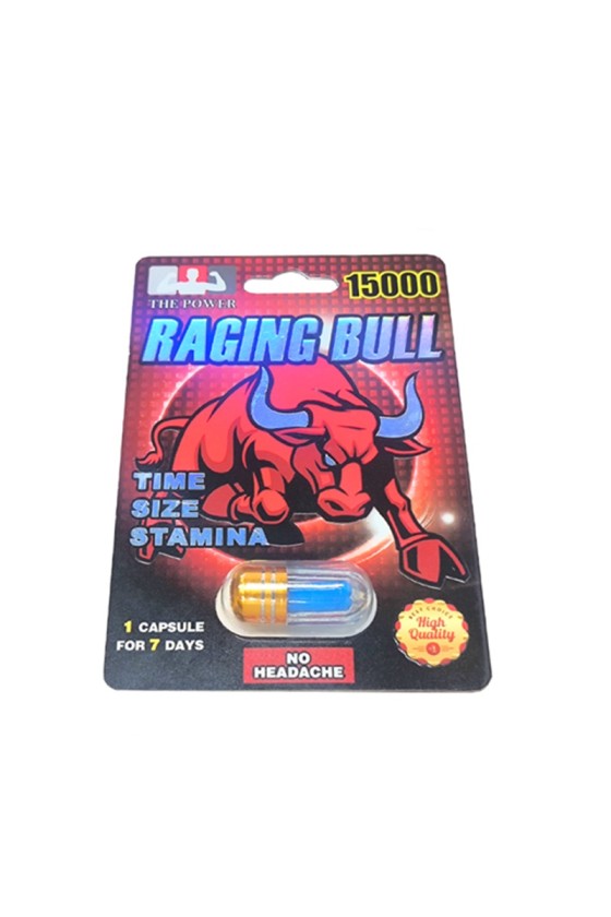 Raging Bull Capsula Erección 7 dias