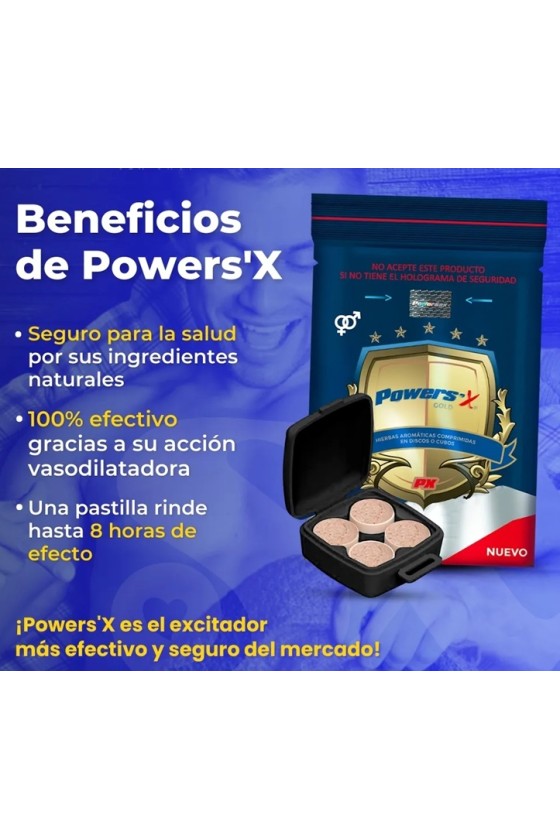 POWER SEX POTENCIALIZADOR SEXUAL PASTILLA HOMBRE
