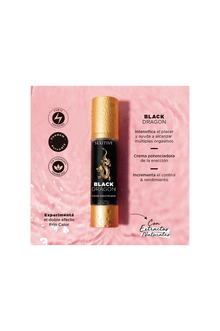 Crema intensificante Black Dragon Unisex