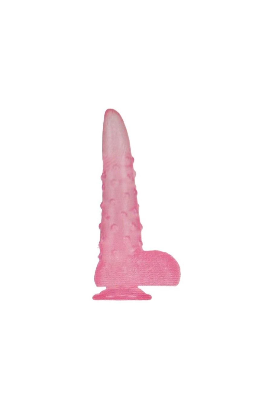 Consolador Tentaculo Perlado Puntos marcados  22 cms