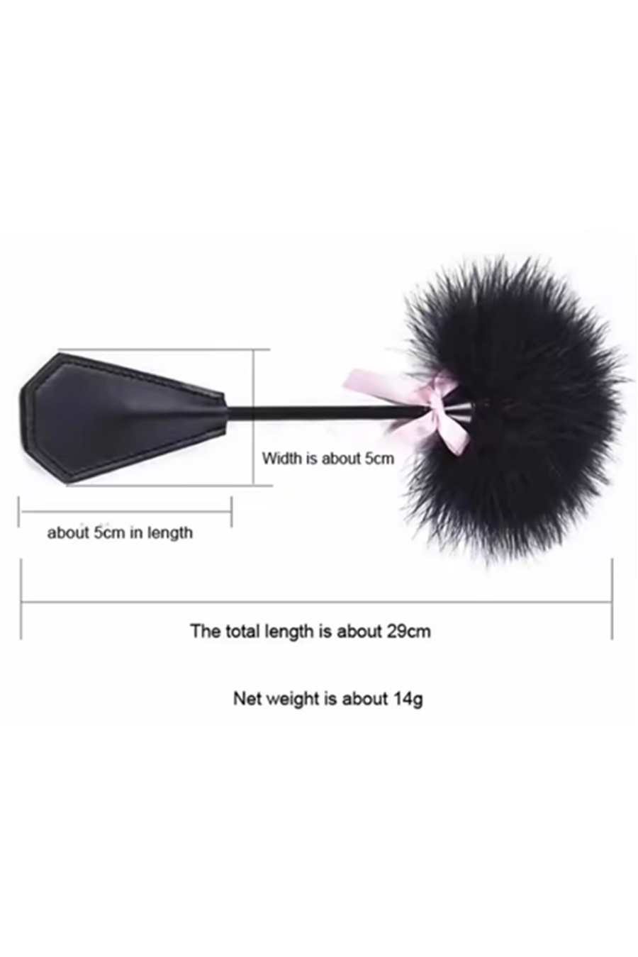 Fusta con Plumas 29 cms