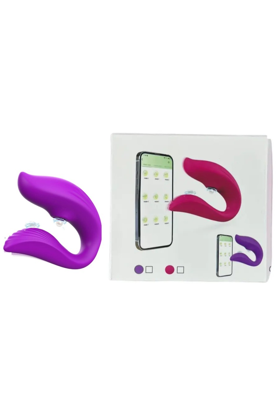 Vibrador y Succionador a Control APP